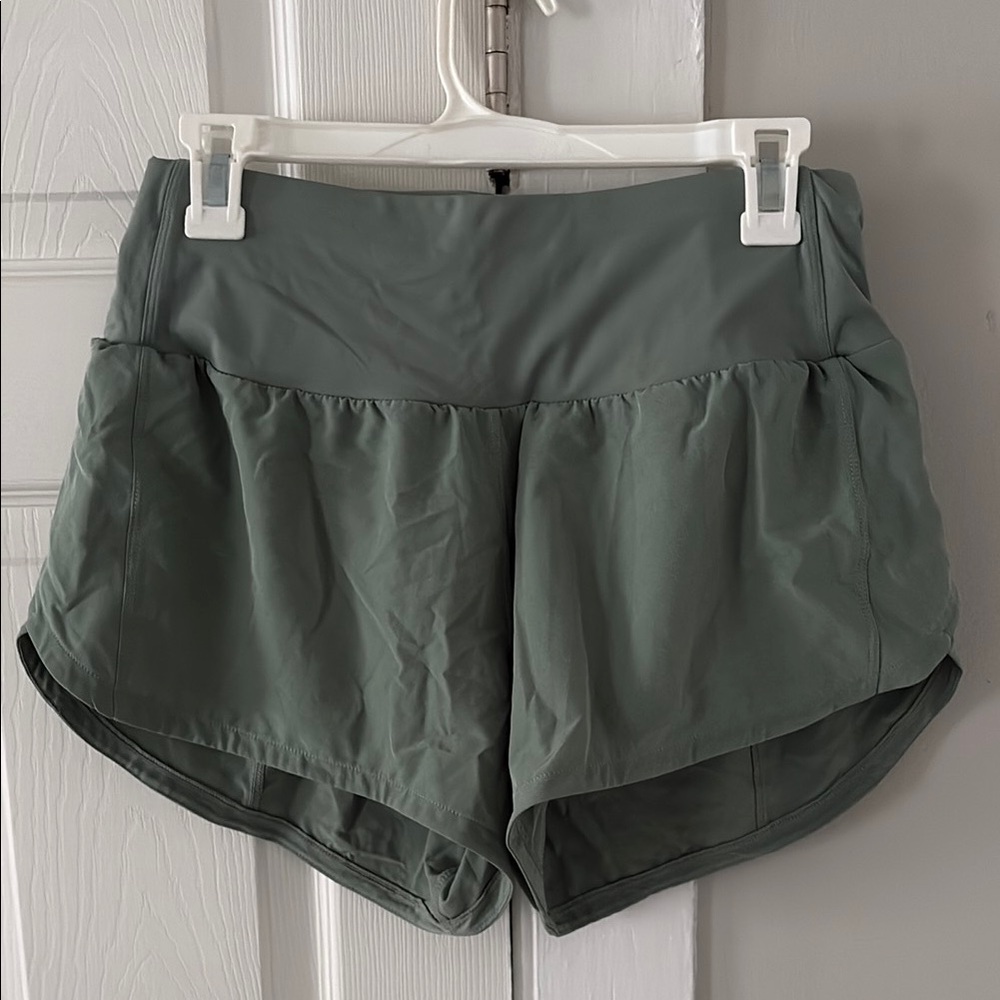 Green Athletic Shorts